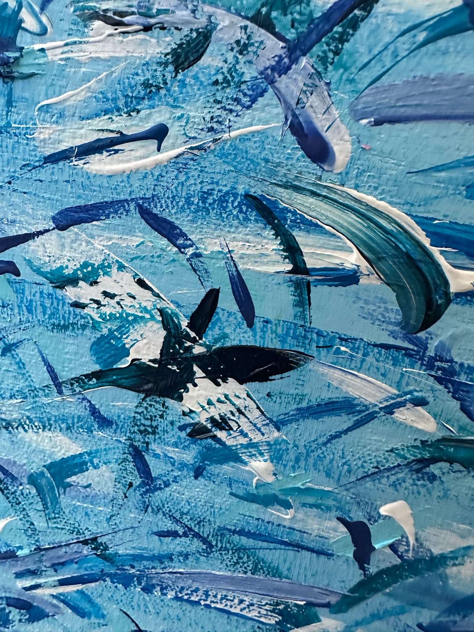 Sanfte Weite, bewegtes Meer by Serdal Suna - detail view 2